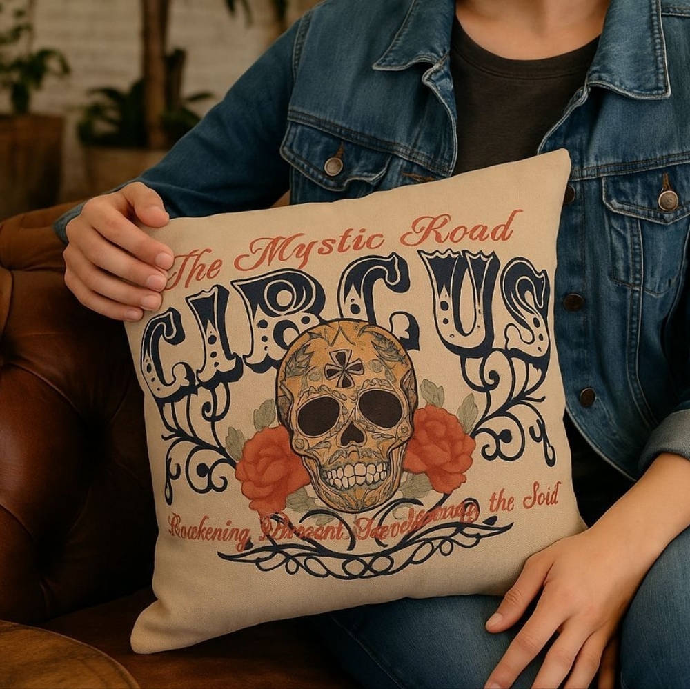 💓 New Mystic SUGAR SKULL Pillow Case Cover